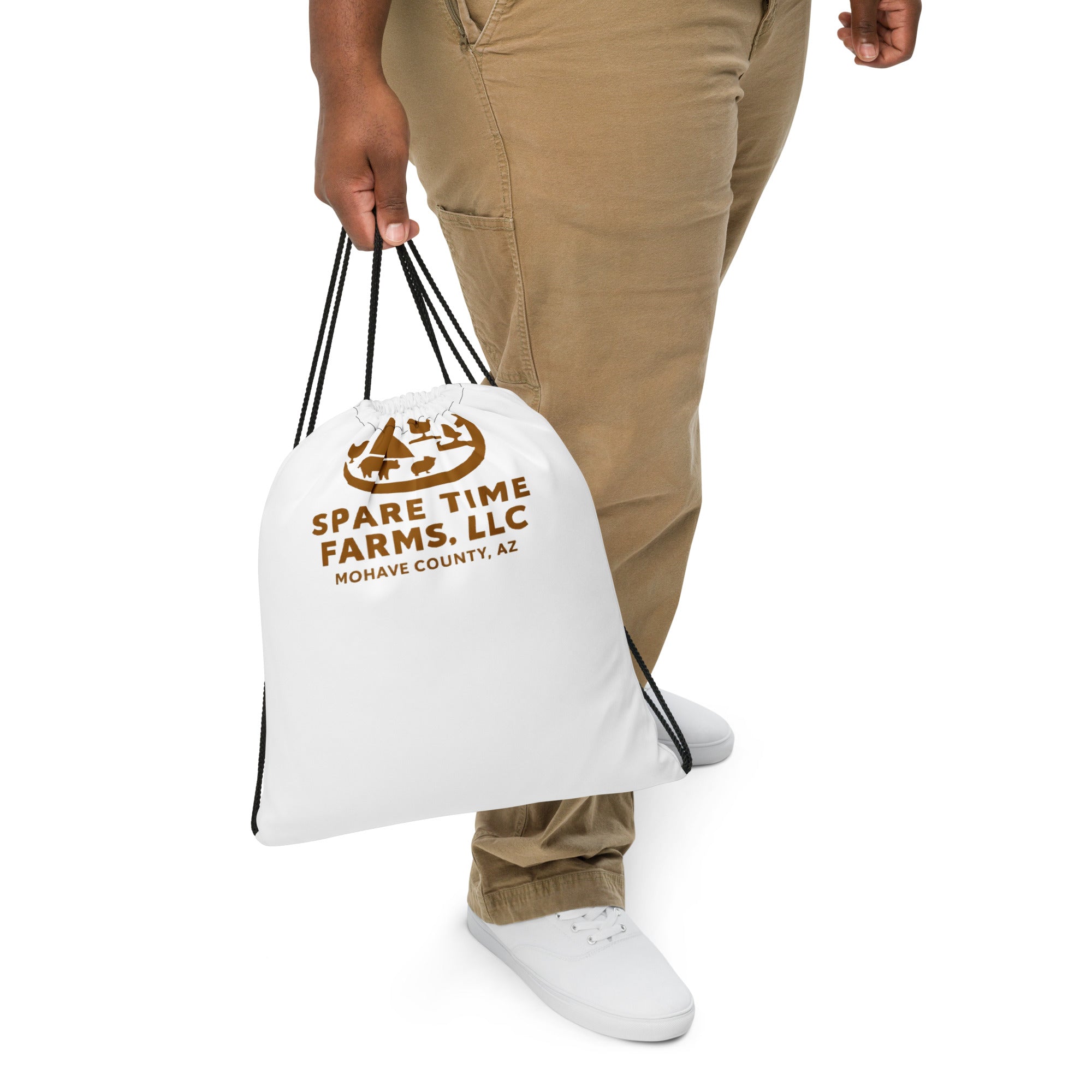 Drawstring bag – Spare Time Farms LLC
