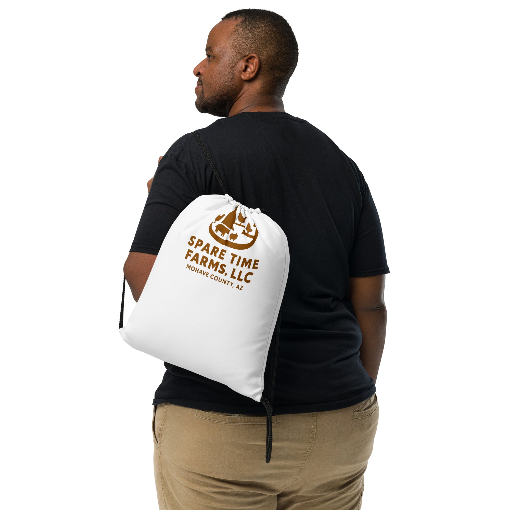 Drawstring bag – Spare Time Farms LLC