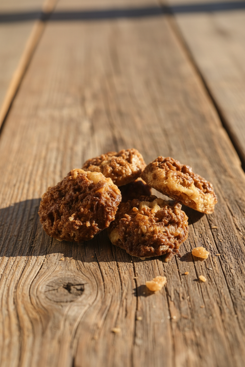 Close-up of Pecan Bliss candy