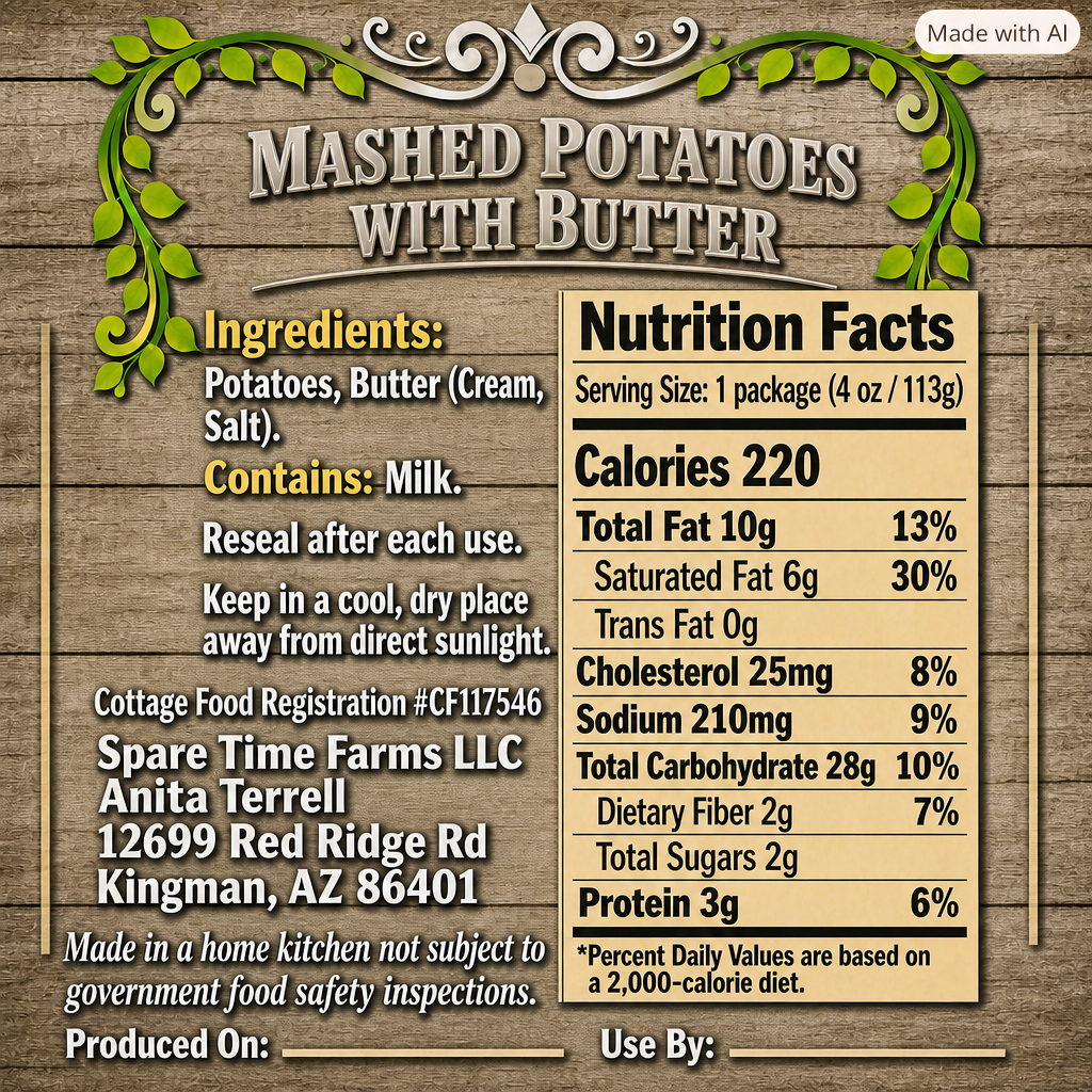 Hearth Ridge Mashed Potatoes