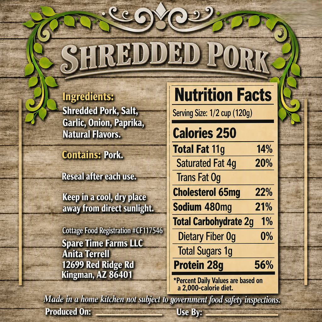 Hearth Ridge Pulled Pork